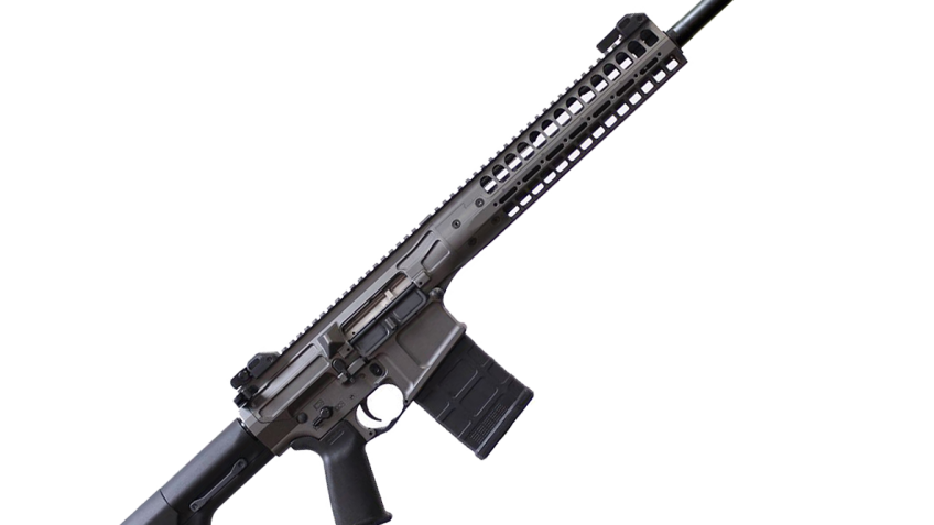 LWRC REPRI MKII Semi-Auto Rifle with Muzzle Break – Tungsten Grey