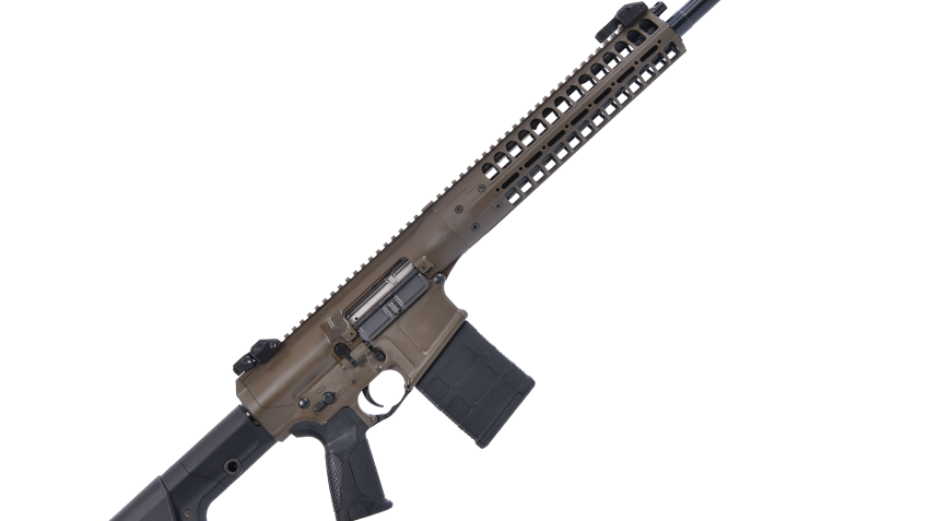 LWRC REPR MK II Elite Semi-Auto Rifle – O.D. Green Cerakote