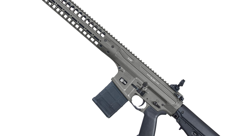 LWRC REPR MK II AR-Style Semi-Auto Rifle – 7.62 x 51mm/.308 Winchester – Tungsten Grey Cerakote