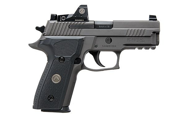 Sig Sauer P229 Legion SAO RXP Semi-Auto Pistol with Romeo 1 Pro Optic – 9mm – Legion Gray/Black