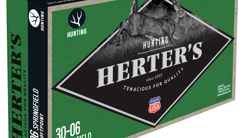 Herter’s .30-06 Springfield 150 Grain Soft Point Centerfire Rifle Ammo