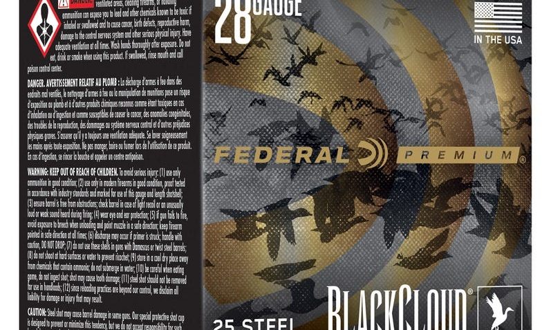 Federal Premium Black Cloud 28 GA #4-Shot 25-Rounds 3"