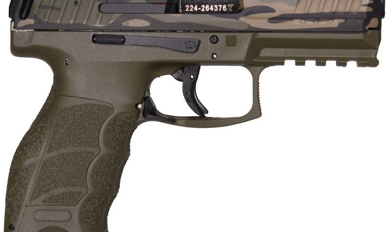 Heckler and Koch VP9 Woodland Camo 9mm 4.1" Barrel 10-Rounds