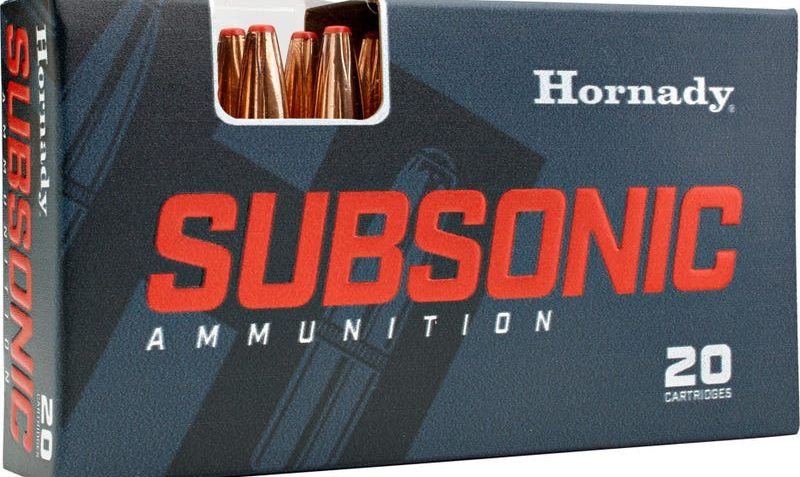 Hornady Subsonic Brass 350 Legend 250-Grain 20-Rounds SX