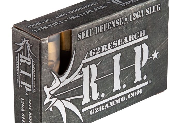 G2 Research R.I.P. Shotshells 12 Ga 2-3/4" 1430 fps Fragmenting Slug 5/ct