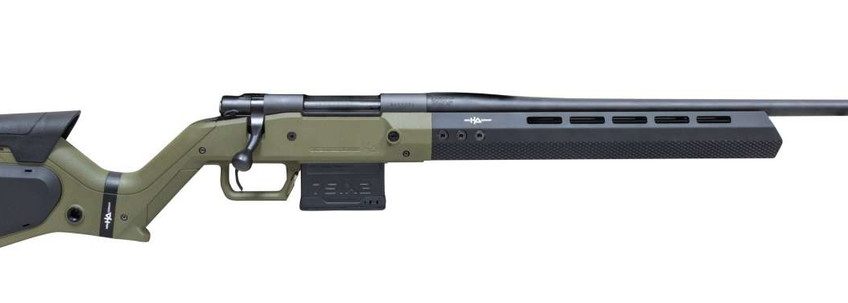 Howa 1500 Hera 6.5 Creedmoor, 24" Threaded Barrel, OD Green H7 Chassis, 5rd