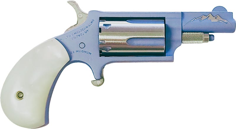 North American Arms Mini-Revolver Polar Ice Blue .22 Mag 1.625" Barrel 5-Rounds