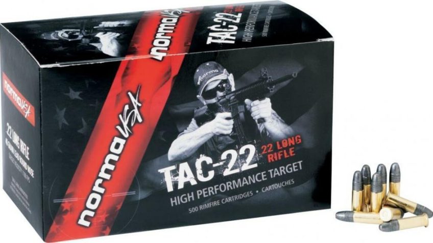 Norma Ammo 22 LR TAC-22 40Gr LRN 500rd