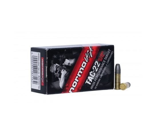 Norma Tac and Match Tac .22 Long Rifle 40gr Ammo (50 per Box) 2425092