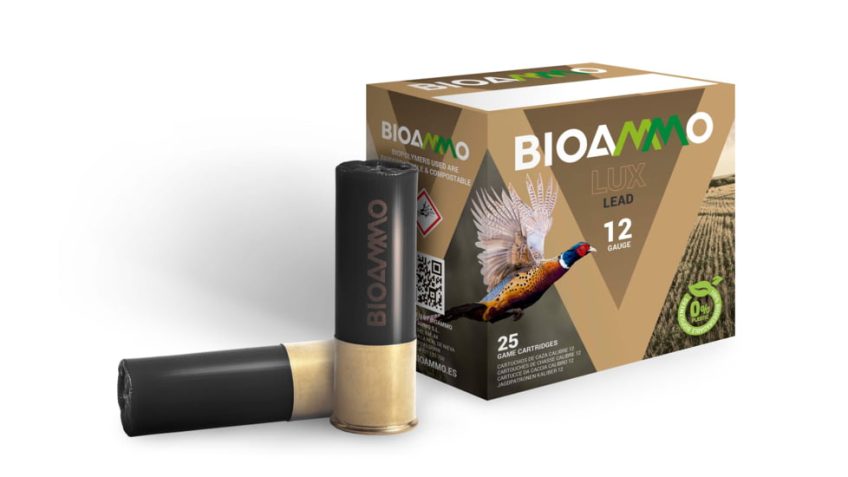 BioAmmo Lux Hunt 12 Gauge 1 1/4oz 2.75in 6 Lead Shot Centerfire Shotgun Ammo, 25 Rounds, BL36-60