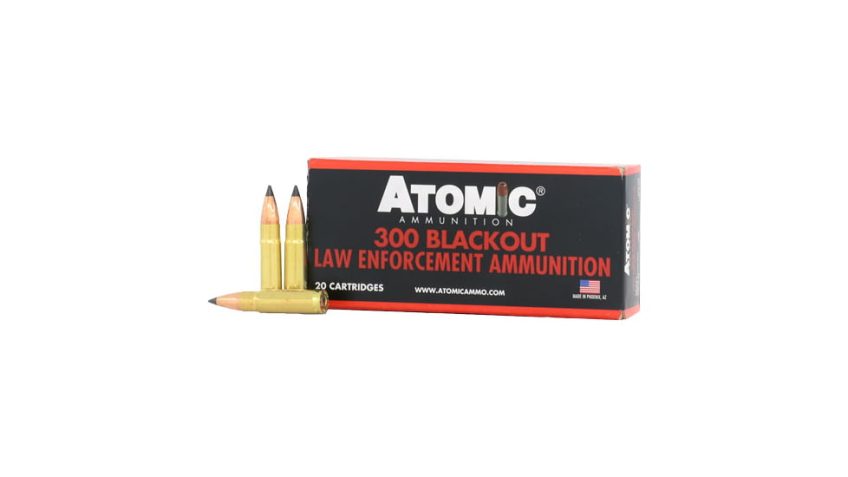 Atomic Ammunition Atomic Ammo .300aac Blackout 110gr. Varmageddon Le 20-pack