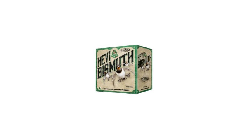 HEVI-Shot HEVI-BISMUTH WATERFOWL 410 Gauge 9/16 oz 3in #4 Centerfire Shotgun Ammo, 25 Rounds, HS19004