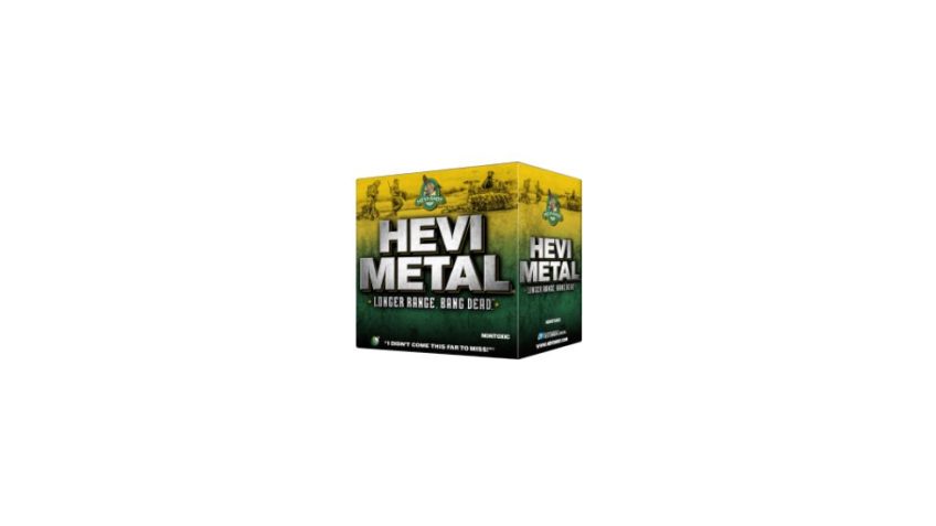 HEVI-Shot HEVI-METAL LONGER RANGE 10 Gauge 1 3/4 oz 3.5in #BBB Centerfire Shotgun Ammo, 25 Rounds, HS37508