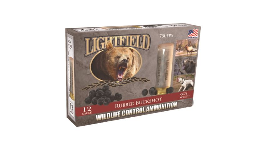 Lightfield Ammunition Lightfield 12ga 2.75” Rubber Buckshot 21-balls 5-pk