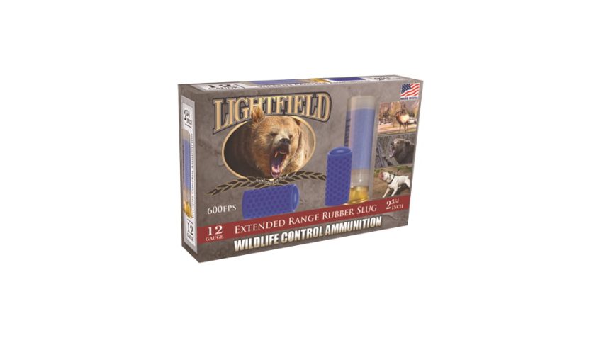 Lightfield Ammunition Lightfield 12ga 2.75” X-range Rubber Slug 5-pack