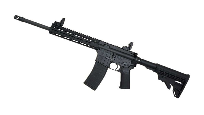 Tippmann Arms M4-22 PRO .22 LR, 16" Barrel, Black, Flip Up Sights, 25rd