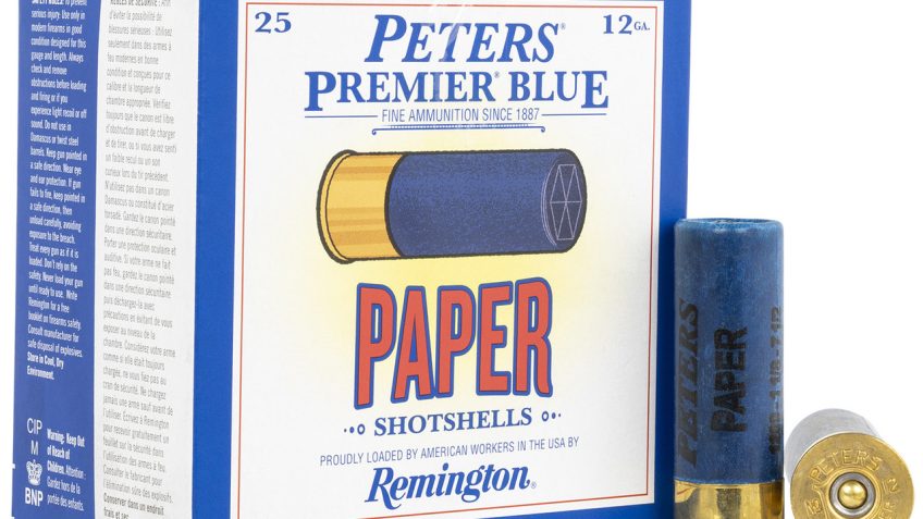 Remington Peters Paper 12 Ga, 2.75" Shell, 1 oz, 8 Shot, 25rd Box