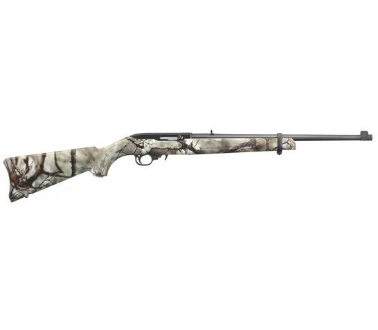 Ruger 10/22 Carbine 22 LR 10+1 18.50″ GoWild Camo Rock Star Satin Black Right Hand