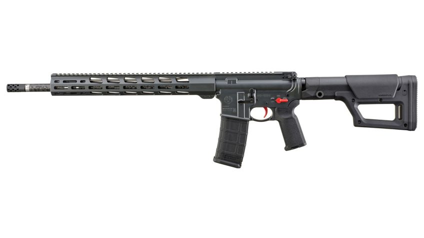 Ruger AR556 MPR 223 Wylde, 18" Carbon Fiber Barrel, Magpul PRS, Gray, Elite 452 Trigger, 30rd