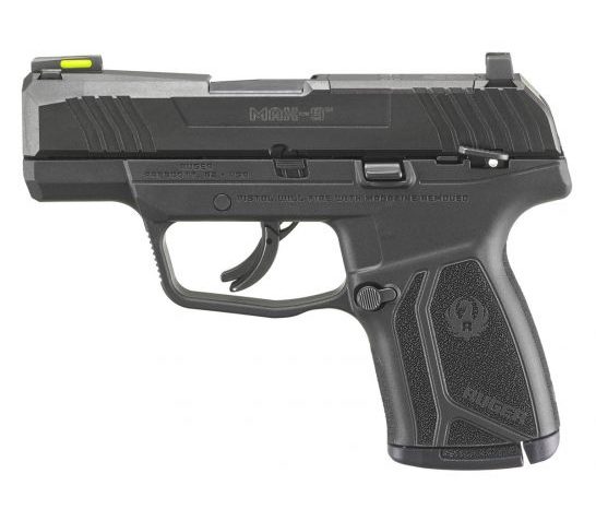 Ruger MAX-9 Micro-Compact, Semi-automatic, 9mm, 3.2″ Barrel, 10+1 Rounds