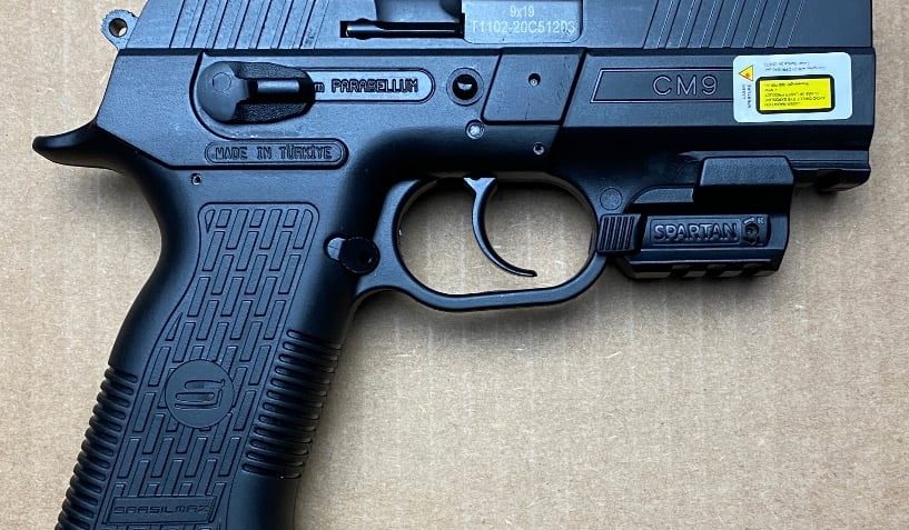 Sar Arms CM9 Gen 1 9mm W/ Lasermax Laser