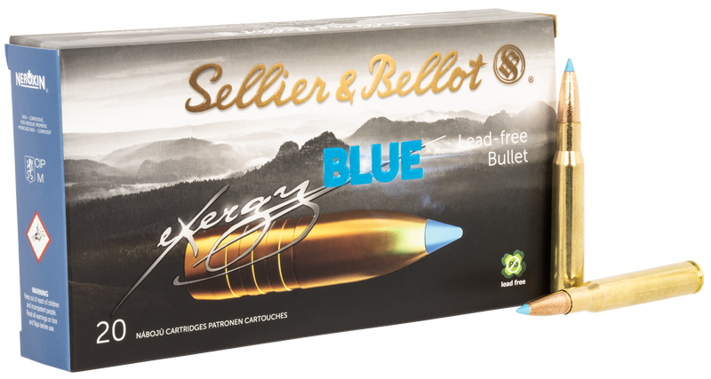 Sellier and Bellot eXergy Brass .30-06 20-Rounds TAC-EX-Blue