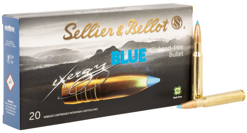 Sellier & Bellot eXergy .30-06 180-Grain 20-Rounds TAC-EX-Blue