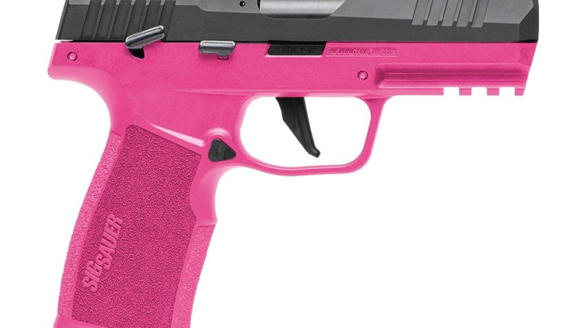 Sig Sauer P322 22LR, 4" Barrel, Optics Ready, Pink Polymer Frame, 20rd