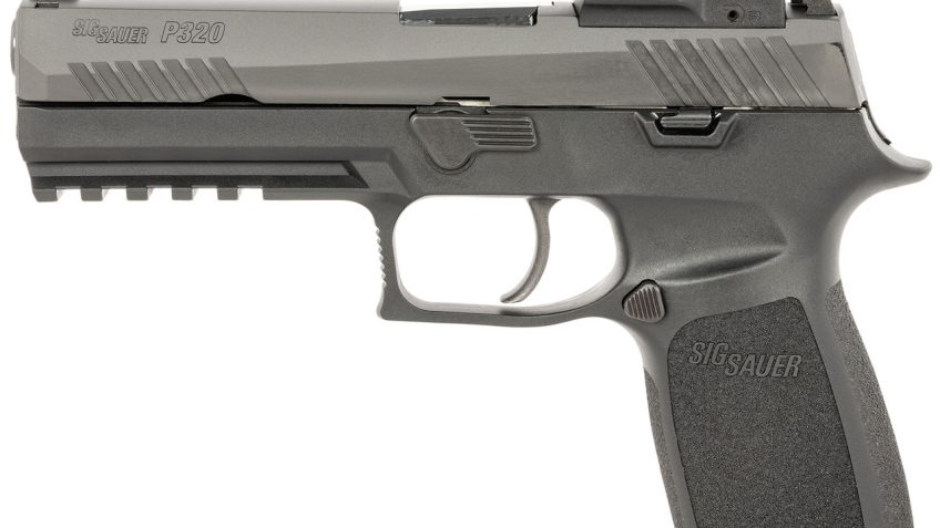 Sig P320 Full Size RXZP 9mm, 4.7" Barrel, Includes Romeo Zero, Black, 15rd