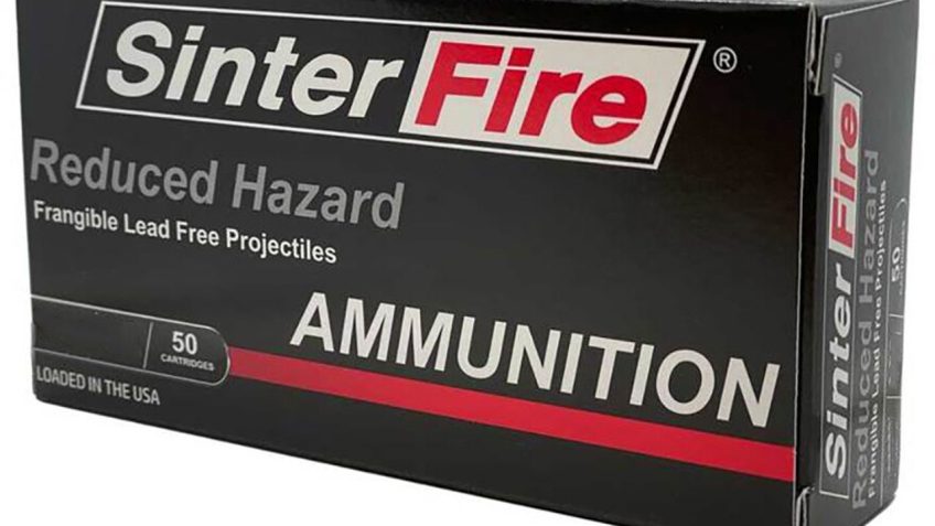 Sinterfire .45ACP 155gr, Reduced Hazard, Frangable, Lead Free