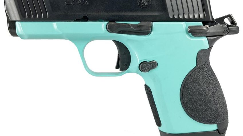 Smith & Wesson CSX, 9mm, 3.1" Barrel, Tiffany Blue, 10rd/12rd Magazines