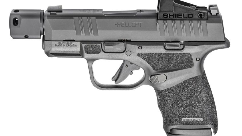 Springfield Hellcat RDP 9mm, 3.8" Barrel, Black, Red Dot Sight, 10rd