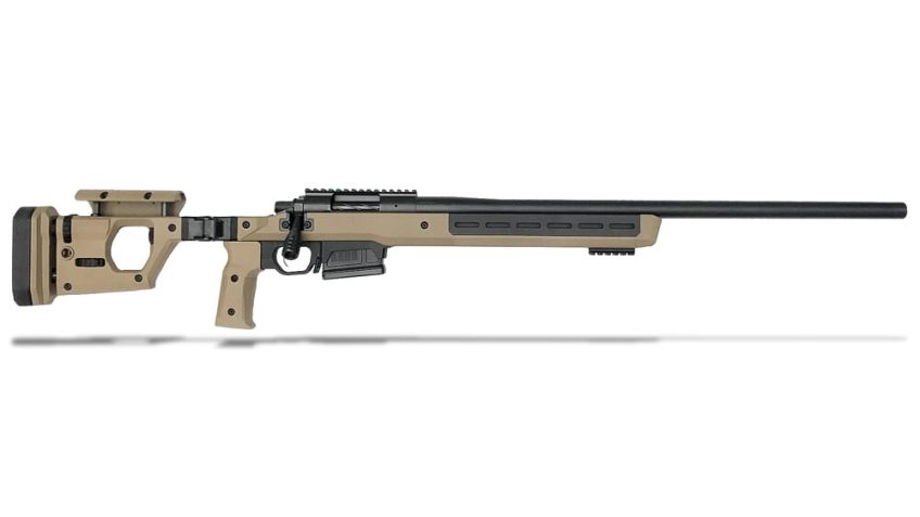 Surgeon Rifles Scalpel 591R 6.5 Creedmoor 24″ 1:8″ HP Bbl SA RH Magpul Pro Stock FDE Rifle w/PMAG 591RSARH65MAG-FDE