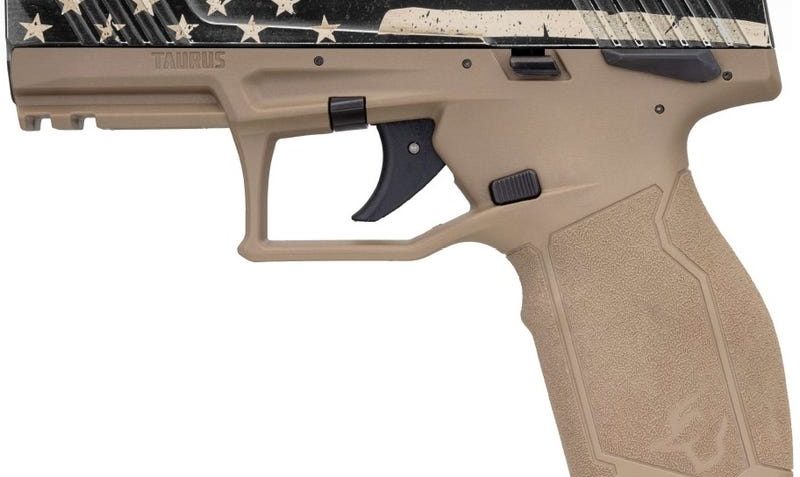 Taurus TX22 Distressed Flag / Flat Dark Earth .22 LR 4.1" Barrel 10-Rounds