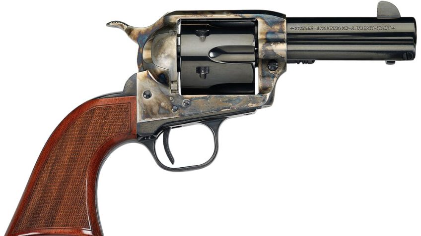 Uberti 1873 Cattleman II .22LR 3.5″ Bbl NM Steel Revolver w/Backstrap & Trigger Guard 356786