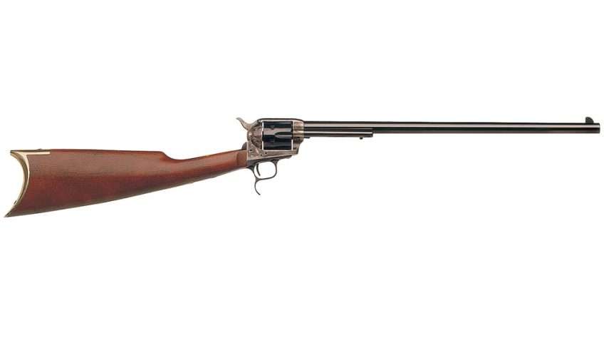 Uberti 1873 Cattleman Carbine Target .45 Colt 18″ Bbl C/H Frame Steel B/S & T/G Revolver 345191