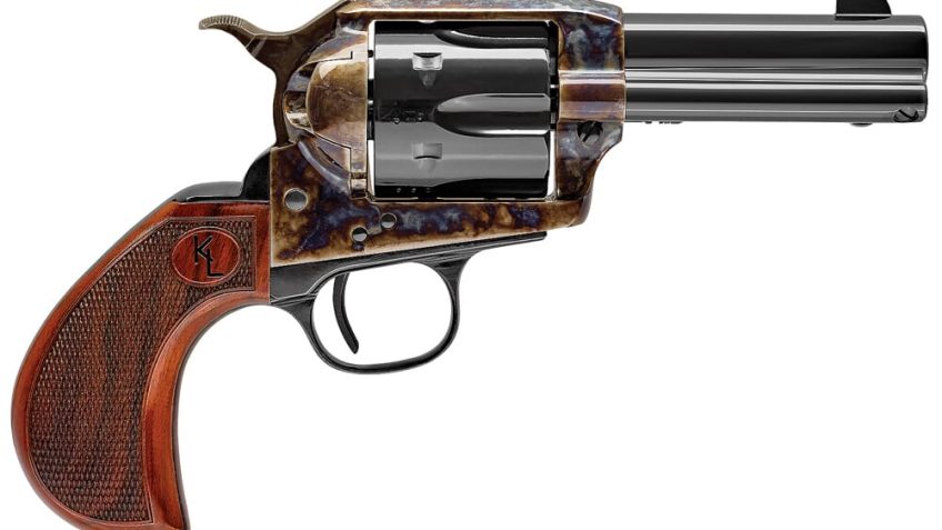 Uberti 1873 Cattleman Short Stroke CMS Kenda Lenseigne Pro .45 Colt 3.5″ Bbl NM Steel Revolver 356801