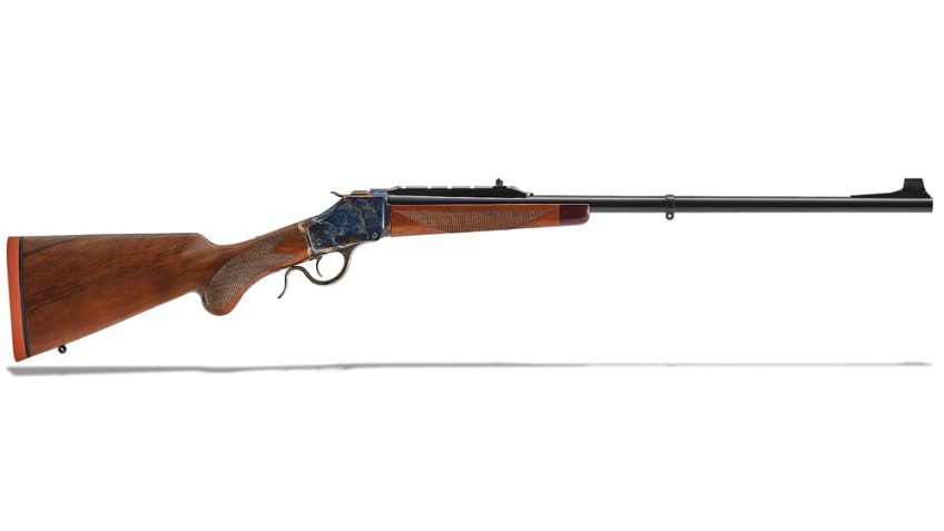 Uberti 1885 .45-70 24″ Bbl Blue Steel C/H Receiver Courteney Stalking Rifle 348752