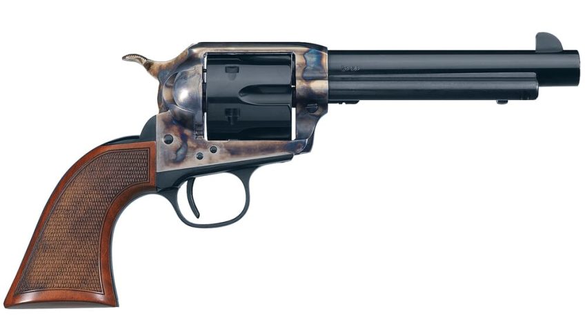 Uberti Short Stroke SASS Pro .45 Colt 5.5″ Bbl Blued C/H Frame Revolver 356851