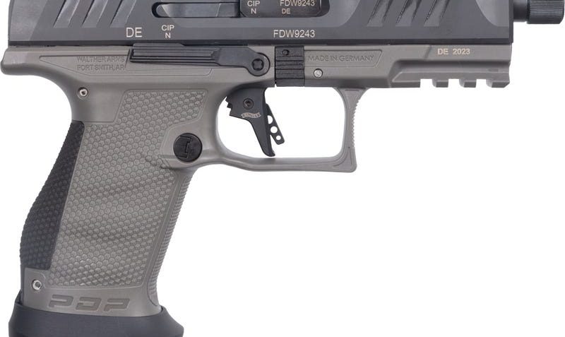 Walther PDP Pro SD Compact Grey 9mm 4.6" Barrel 18-Rounds Optics Ready