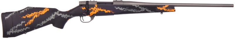 Weatherby Vanguard Compact Hunter Black / Orange .243 Win 20" Barrel 5-Rounds