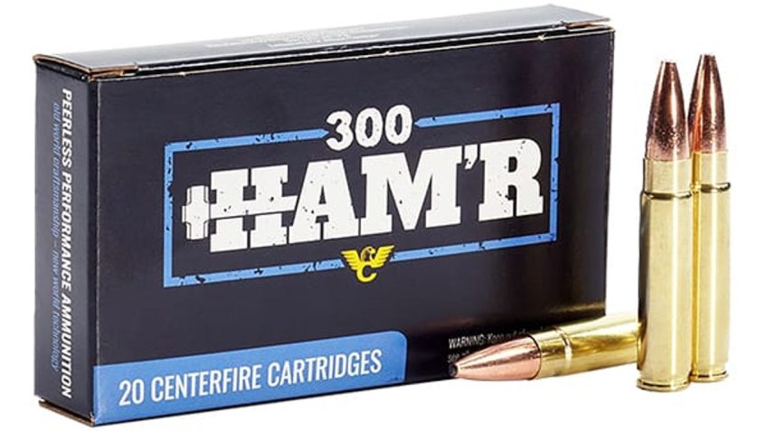 300 HAM’R – 135 Grain Bonded SP – Wilson Combat – 20 Rounds