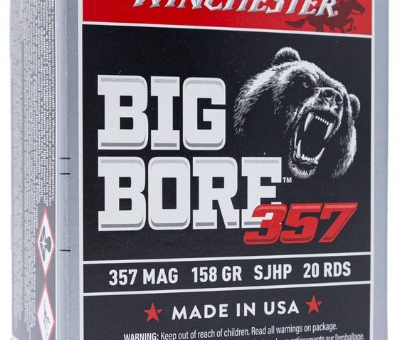 Winchester Big Bore Brass .357 Mag 158-Grain 20-Rounds JHP