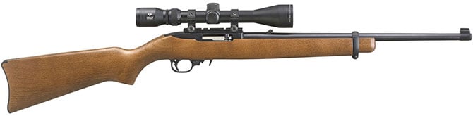 Ruger 10/22 Carbine Semi-Auto Rimfire Rifle with Viridian EON Scope