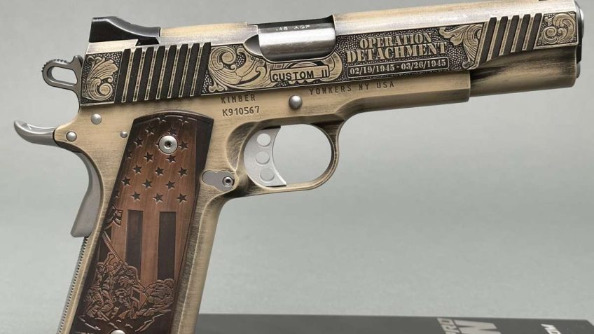 Kimber Custom II .45 ACP 5.25" 7rd Iwo Jima 1911 – 3200301-IWO