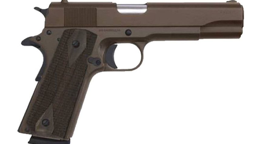 SDS Imports 1911A1 .45 ACP 5" 8rd, Patriot Brown – 1911A1PATRIOT