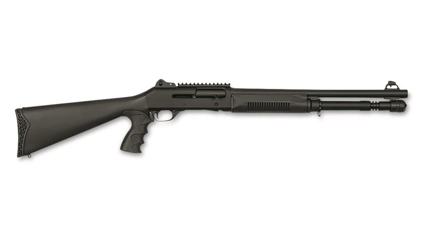 G-Force Tactical GF1X 12ga 5rd 18.5" Shotgun, Black-  GFSAS12BLK