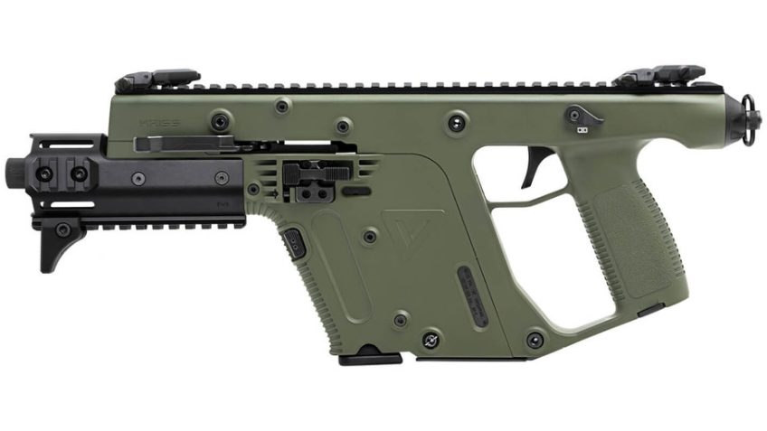 Kriss Vector SDP Enhanced G2 OD Green 10mm 6.5″ Barrel 13-Rounds