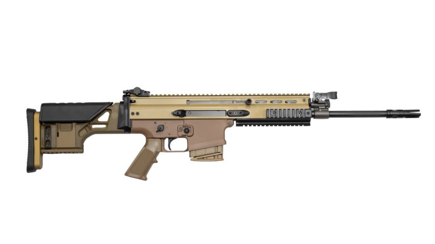 FN SCAR 17S DMR NRCH, 6.5 Creedmoor, 16.25" Barrel, Flat Dark Earth, 10rd