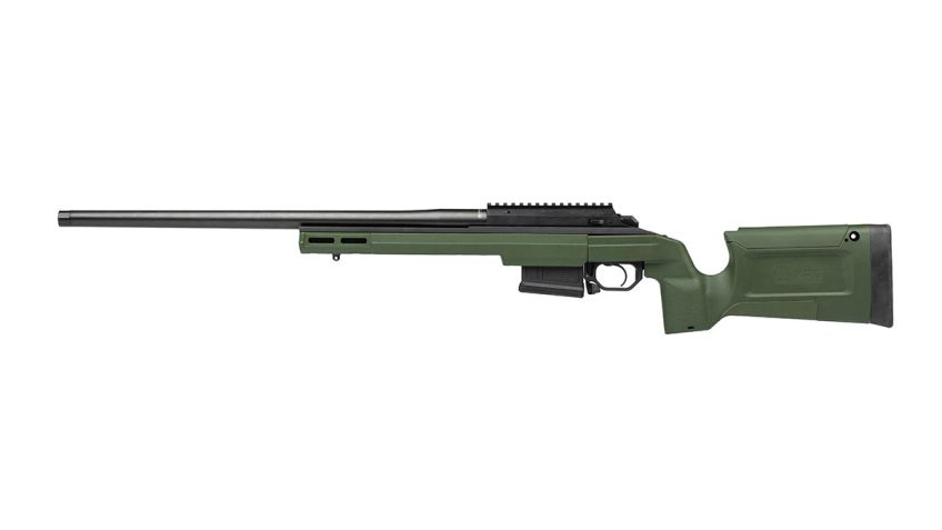 Aero Precision Solus Bravo Rifle, Bolt Action, 6mm Creedmoor, 26″ Sendero Barrel, Green, 5+1 Rds.